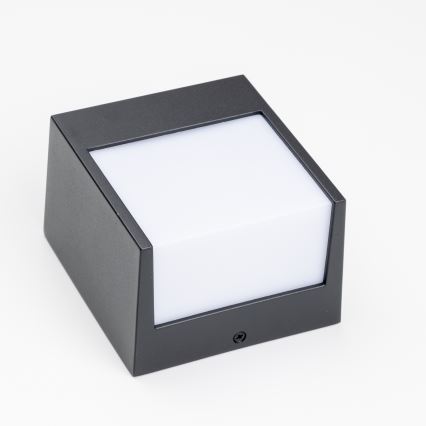 Brilagi - LED sieninis lauko šviestuvas TERNI LED/12W/230V juoda IP44