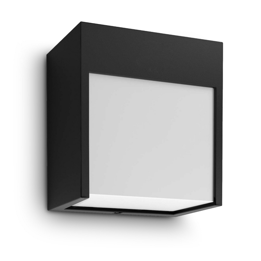 Brilagi - LED sieninis lauko šviestuvas TERNI LED/12W/230V juoda IP44
