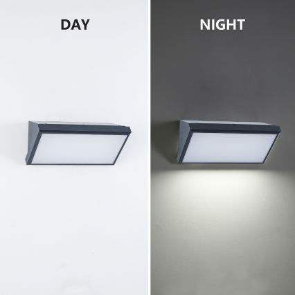 Brilagi - LED dimeriuojamas lauko sieninis šviestuvas TRIANGLE 1xE27/6W/230V 2700-6500K IP65 antracitas
