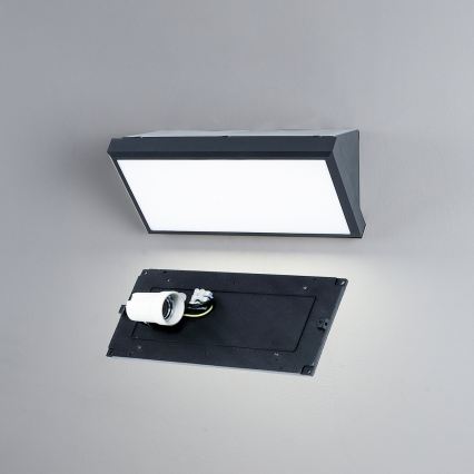 Brilagi - LED dimeriuojamas lauko sieninis šviestuvas TRIANGLE 1xE27/6W/230V 2700-6500K IP65 antracitas