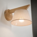 Brilagi - LED  Sieninis šviestuvas ANTHONY 1xE14/40W/230V ąžuolas/smėlio spalva