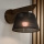 Brilagi - LED Sieninis šviestuvas ANTHONY 1xE14/40W/230V ąžuolo riešutas/juoda