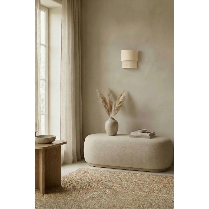 Brilagi - LED sieninis šviestuvas BOHO ECO 1xE27/10W/230V kreminis