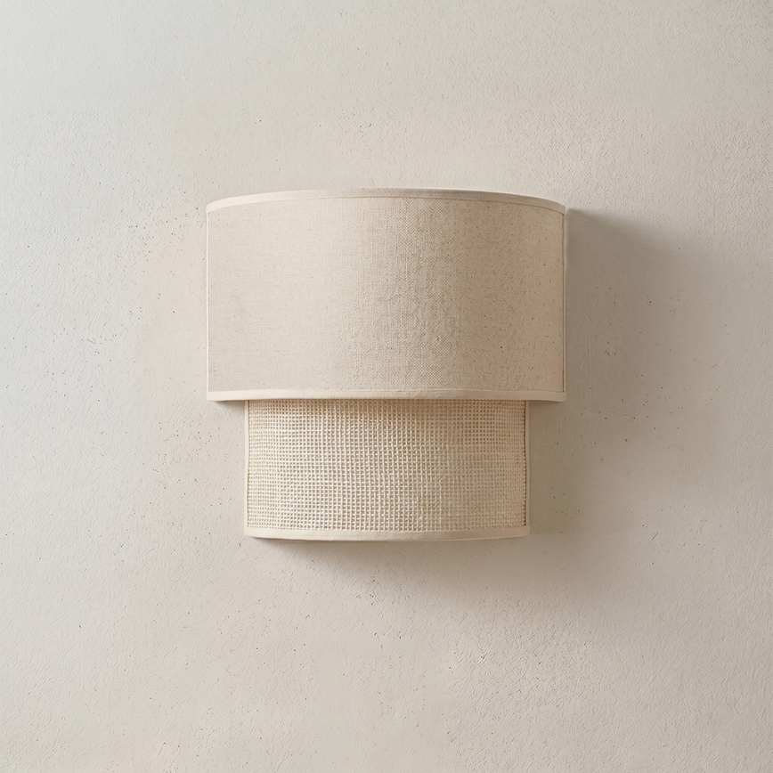 Brilagi - LED sieninis šviestuvas BOHO ECO 1xE27/10W/230V kreminis