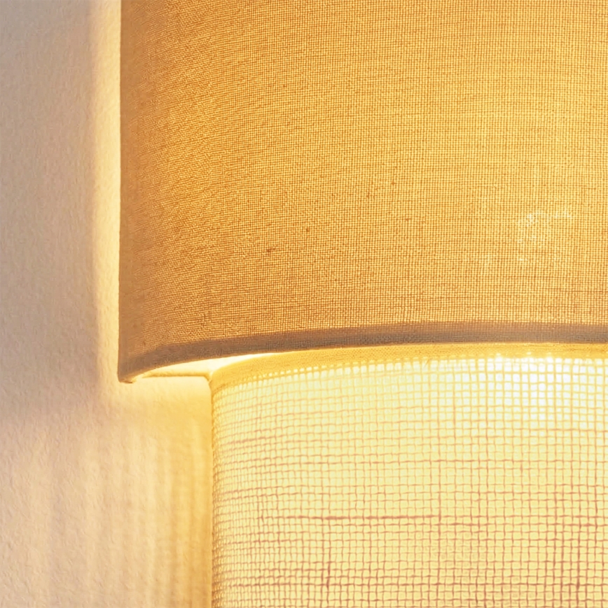Brilagi - LED sieninis šviestuvas BOHO ECO 1xE27/10W/230V kreminis