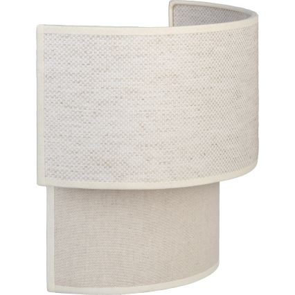 Brilagi - LED sieninis šviestuvas BOHO ECO 1xE27/10W/230V, kremo spalvos
