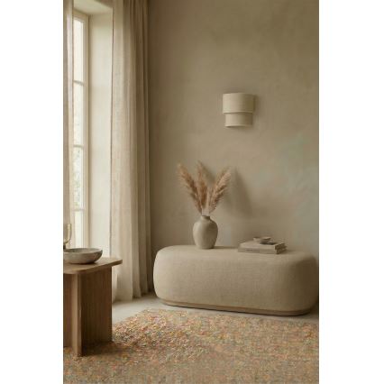 Brilagi - LED sieninis šviestuvas BOHO ECO 1xE27/10W/230V, kremo spalvos