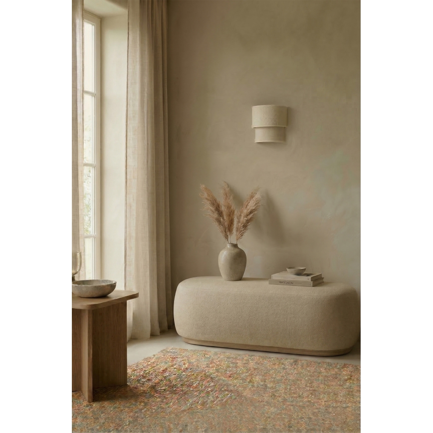 Brilagi - LED sieninis šviestuvas BOHO ECO 1xE27/10W/230V, kremo spalvos