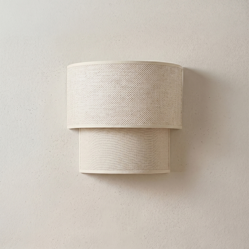 Brilagi - LED sieninis šviestuvas BOHO ECO 1xE27/10W/230V, kremo spalvos