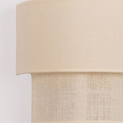 Brilagi - LED sieninis šviestuvas BOHO ECO 1xE27/10W/230V, kremo spalvos