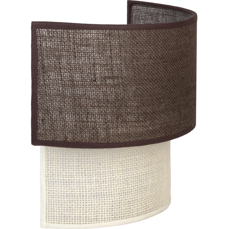 Brilagi - LED sieninis šviestuvas BOHO ECO 1xE27/10W/230V ruda/kreminė
