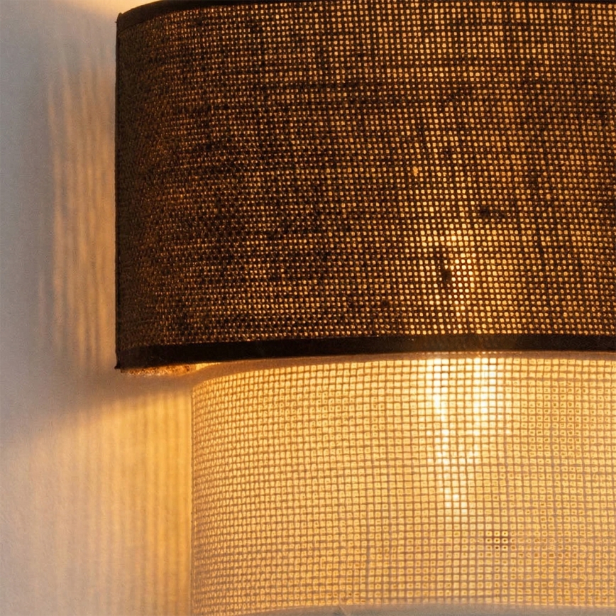 Brilagi - LED sieninis šviestuvas BOHO ECO 1xE27/10W/230V ruda/kreminė