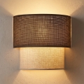 Brilagi - LED sieninis šviestuvas BOHO ECO 1xE27/10W/230V ruda/kreminė