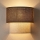 Brilagi - LED sieninis šviestuvas BOHO ECO 1xE27/10W/230V ruda/kreminė