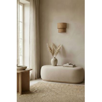 Brilagi - LED sieninis šviestuvas BOHO ECO 1xE27/10W/230V smėlinė