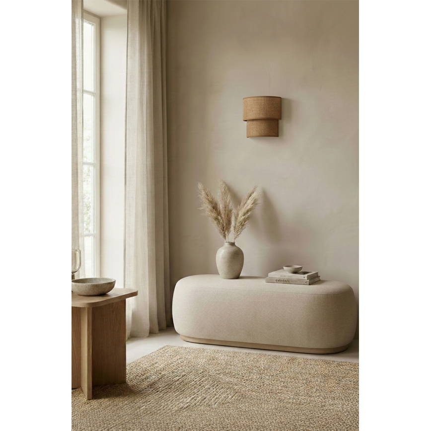 Brilagi - LED sieninis šviestuvas BOHO ECO 1xE27/10W/230V smėlinė