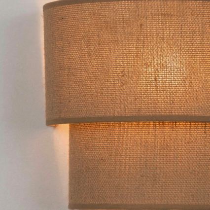 Brilagi - LED sieninis šviestuvas BOHO ECO 1xE27/10W/230V smėlinė