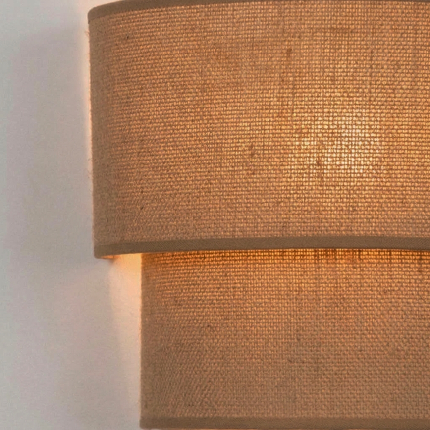 Brilagi - LED sieninis šviestuvas BOHO ECO 1xE27/10W/230V smėlinė