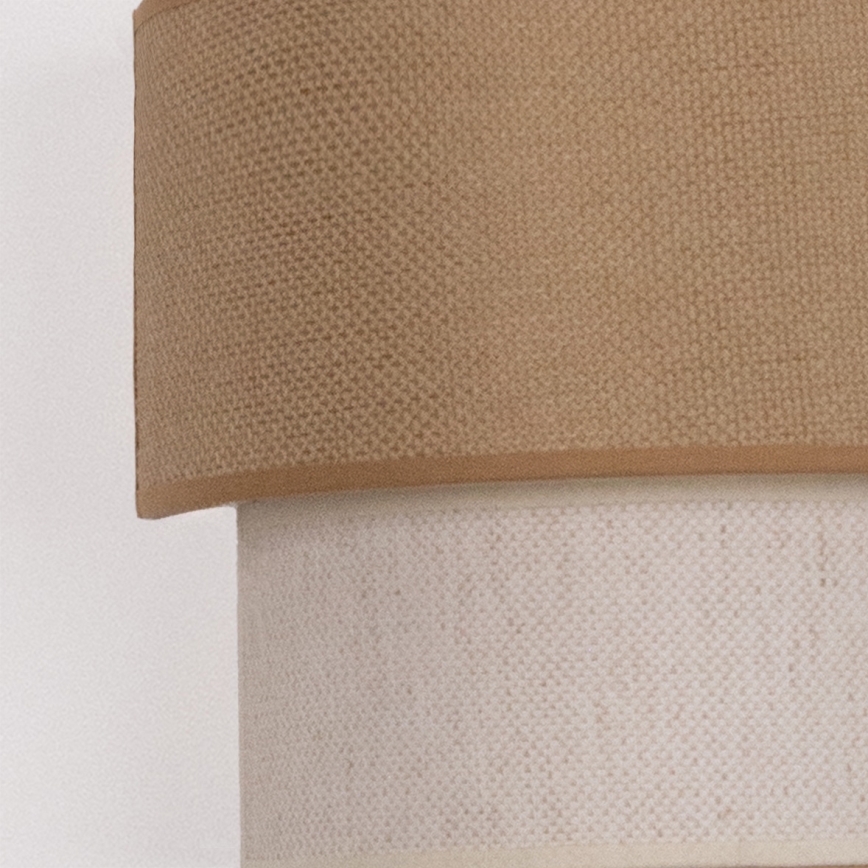 Brilagi - LED sieninis šviestuvas BOHO ECO 1xE27/10W/230V smėlio/kreminė