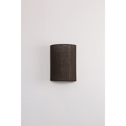 Brilagi - LED sieninis šviestuvas BOHO STYLE 1xE27/15W/230V rudas