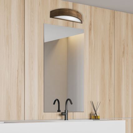 BRILAGI - LED sieninis šviestuvas CARVALHO 1xE27/15W/230V ąžuolas / riešutas