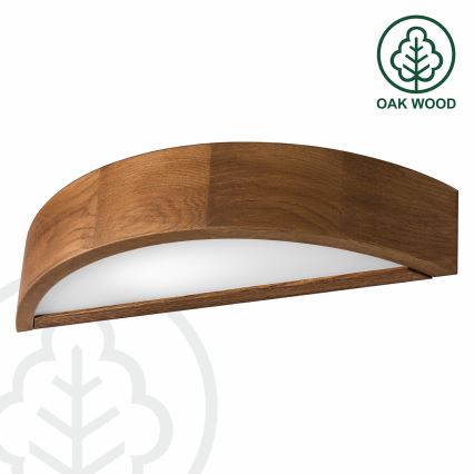 Brilagi - LED sieninis šviestuvas CARVALHO 1xE27/15W/230V ąžuolas-vyšnia