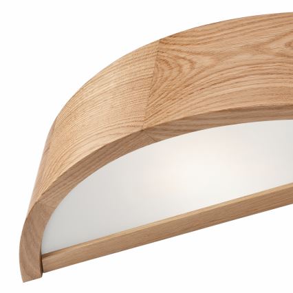 Brilagi - LED sieninis šviestuvas CARVALHO 1xE27/60W/230V ąžuolas