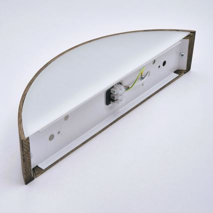 Brilagi - LED Sieninis šviestuvas CARVALHO 1xE27/60W/230V ąžuolas