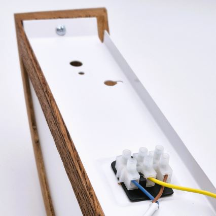 Brilagi - LED sieninis šviestuvas CARVALHO 1xE27/60W/230V ąžuolas vyšnia