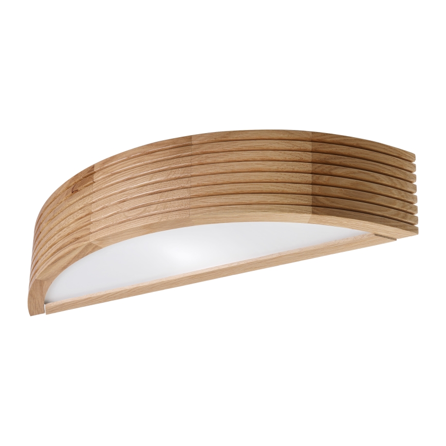 Brilagi - LED sieninis šviestuvas CARVALHO MODERN 1xE27/60W/230V ąžuolas