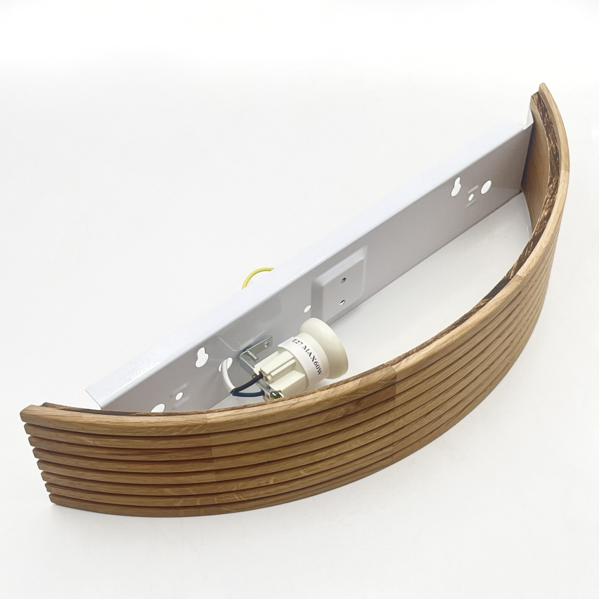 Brilagi - LED sieninis šviestuvas CARVALHO MODERN 1xE27/60W/230V ąžuolas