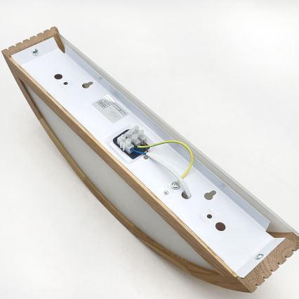 Brilagi - LED sieninis šviestuvas CARVALHO MODERN 1xE27/60W/230V ąžuolas