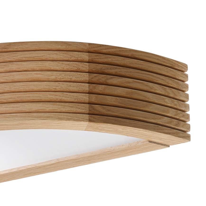 Brilagi - LED sieninis šviestuvas CARVALHO MODERN 1xE27/60W/230V ąžuolas