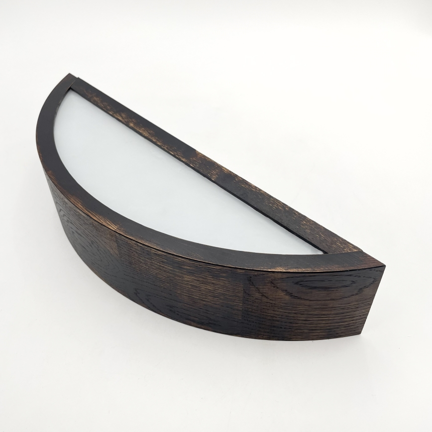 Brilagi - LED sieninis šviestuvas CARVALHO SMOKEY 1xE27/60W/230V ąžuolas