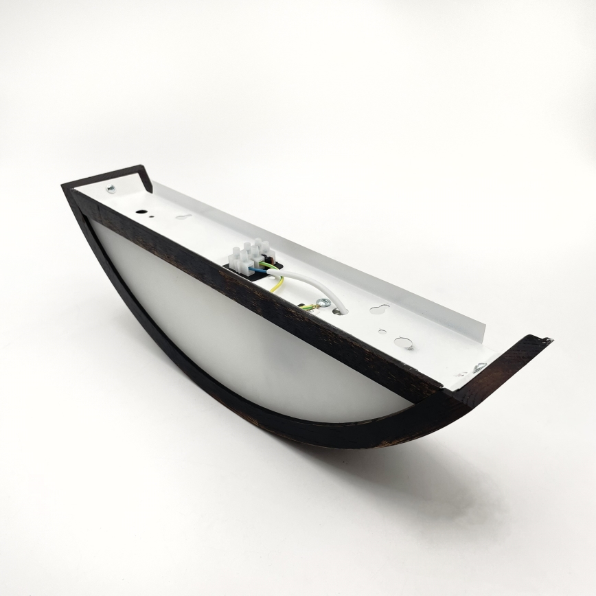 Brilagi - LED sieninis šviestuvas CARVALHO SMOKEY 1xE27/60W/230V ąžuolas