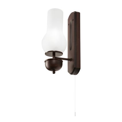 Brilagi - LED Sieninis šviestuvas COTTAGE 1xE14/40W/230V bukas/balta
