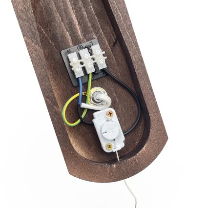 Brilagi - LED Sieninis šviestuvas COTTAGE 1xE14/40W/230V bukas/balta
