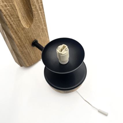 Brilagi - LED Sieninis šviestuvas COTTAGE 1xG9/40W/230V ąžuolas/balta