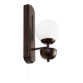 Brilagi - LED Sieninis šviestuvas COTTAGE 1xG9/40W/230V bukas/balta