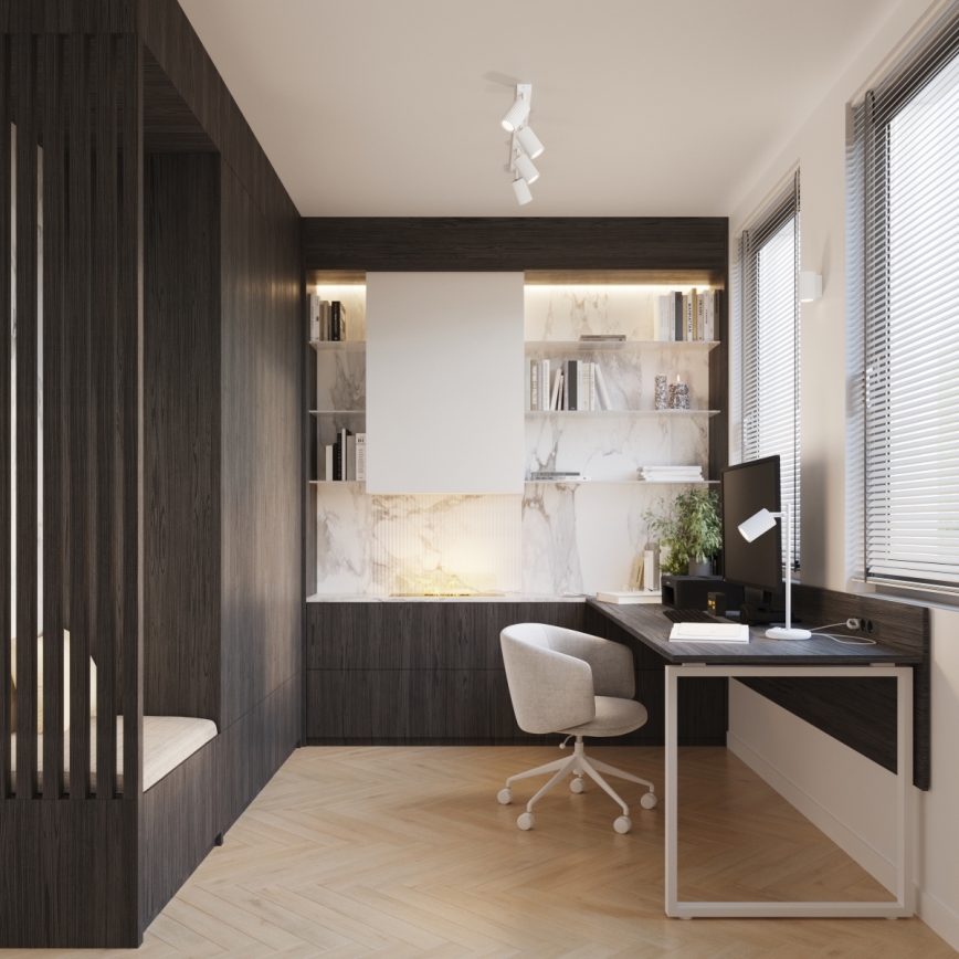 Brilagi - LED sieninis šviestuvas CRESTO 1xGU10/10W/230V 10 cm baltas