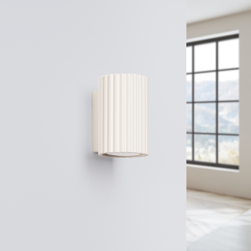 Brilagi - LED sieninis šviestuvas CRESTO 1xGU10/10W/230V 10 cm kreminė