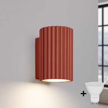 BRILAGI - LED sieninis šviestuvas CRESTO 1xGU10/10W/230V 10 cm oranžinė