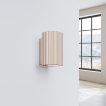 Brilagi - LED sieninis šviestuvas CRESTO 1xGU10/10W/230V 10 cm taupe spalvos