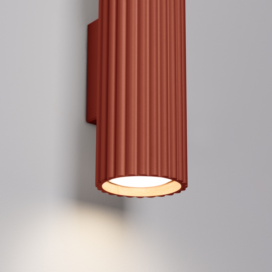 BRILAGI - LED sieninis šviestuvas CRESTO 2xGU10/10W/230V 20 cm oranžinis