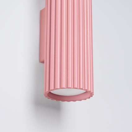 Brilagi - LED sieninis šviestuvas CRESTO 2xGU10/10W/230V 20 cm rožinis