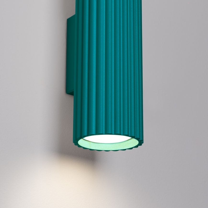 Brilagi - LED sieninis šviestuvas CRESTO 2xGU10/10W/230V 20 cm turkio spalvos