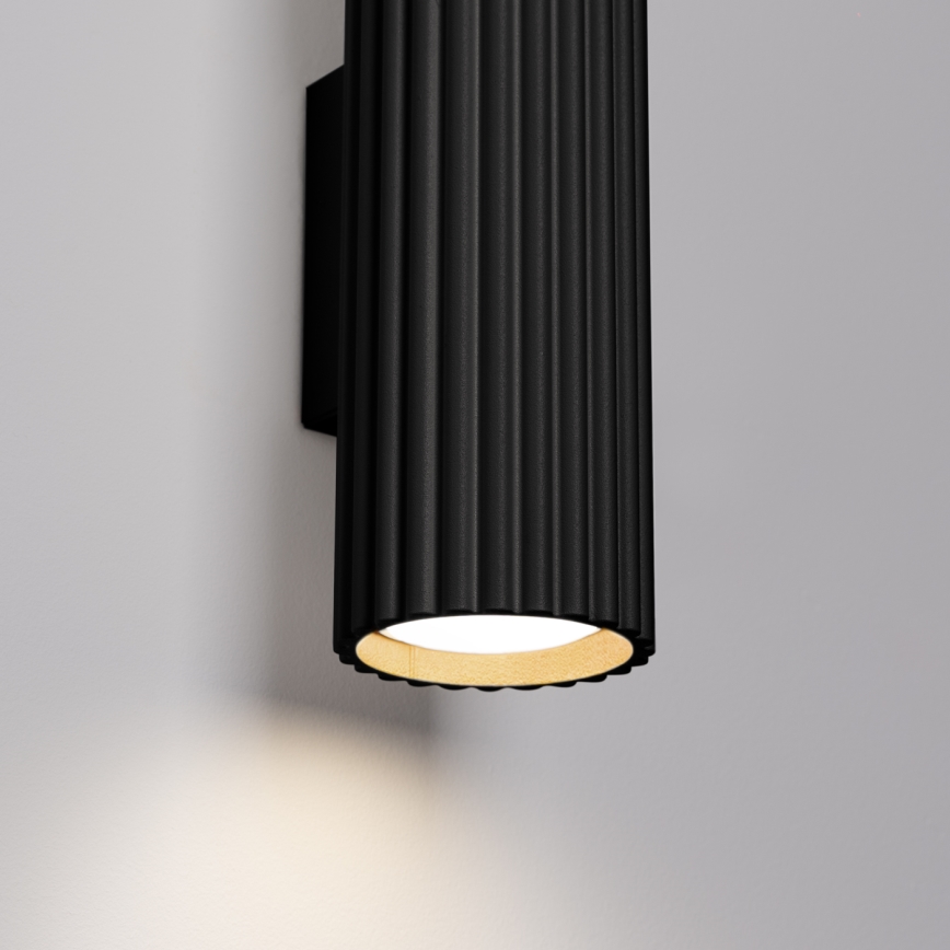 Brilagi - LED sieninis šviestuvas CRESTO 2xGU10/10W/230V 30 cm juodas