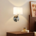 Brilagi - LED sieninis šviestuvas DAYA 1xE14/40W/230V + LED/3W balta/matinis chromas