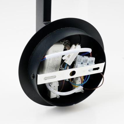 Brilagi - LED Sieninis šviestuvas DAYA 1xE14/40W/230V + LED/3W juodas