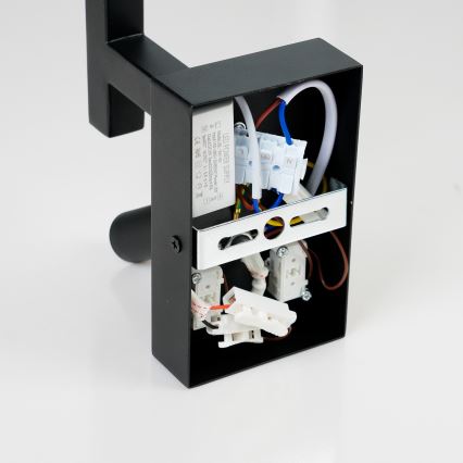 Brilagi - LED sieninis šviestuvas DEYA 1xE14/40W/230V + LED/3W juoda